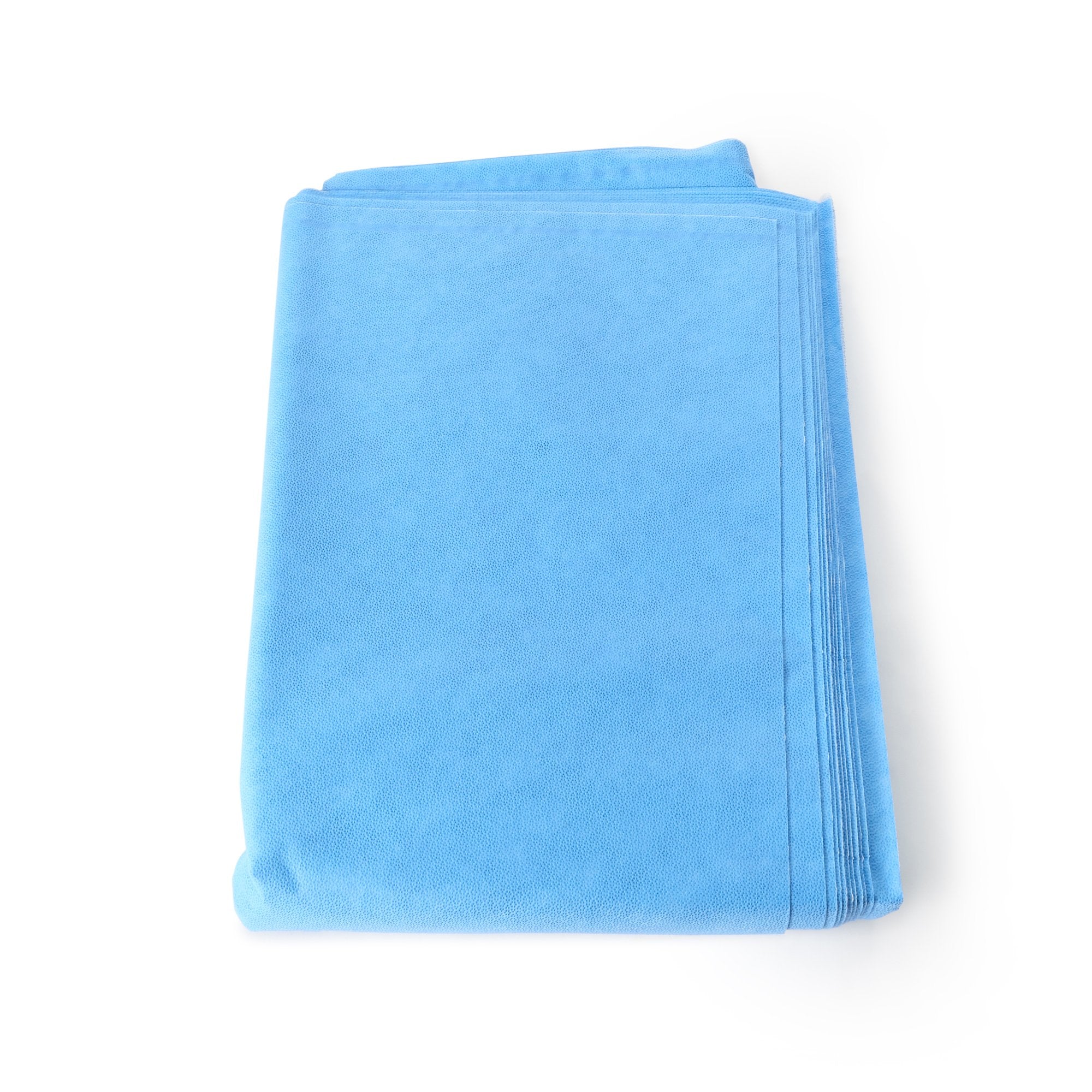 QUICK CHECK* H400 Sterilization Wrap White / Blue 45 X 45 Inch Dual Layer SMS Polypropylene Steam / EO Gas / Hydrogen Peroxide