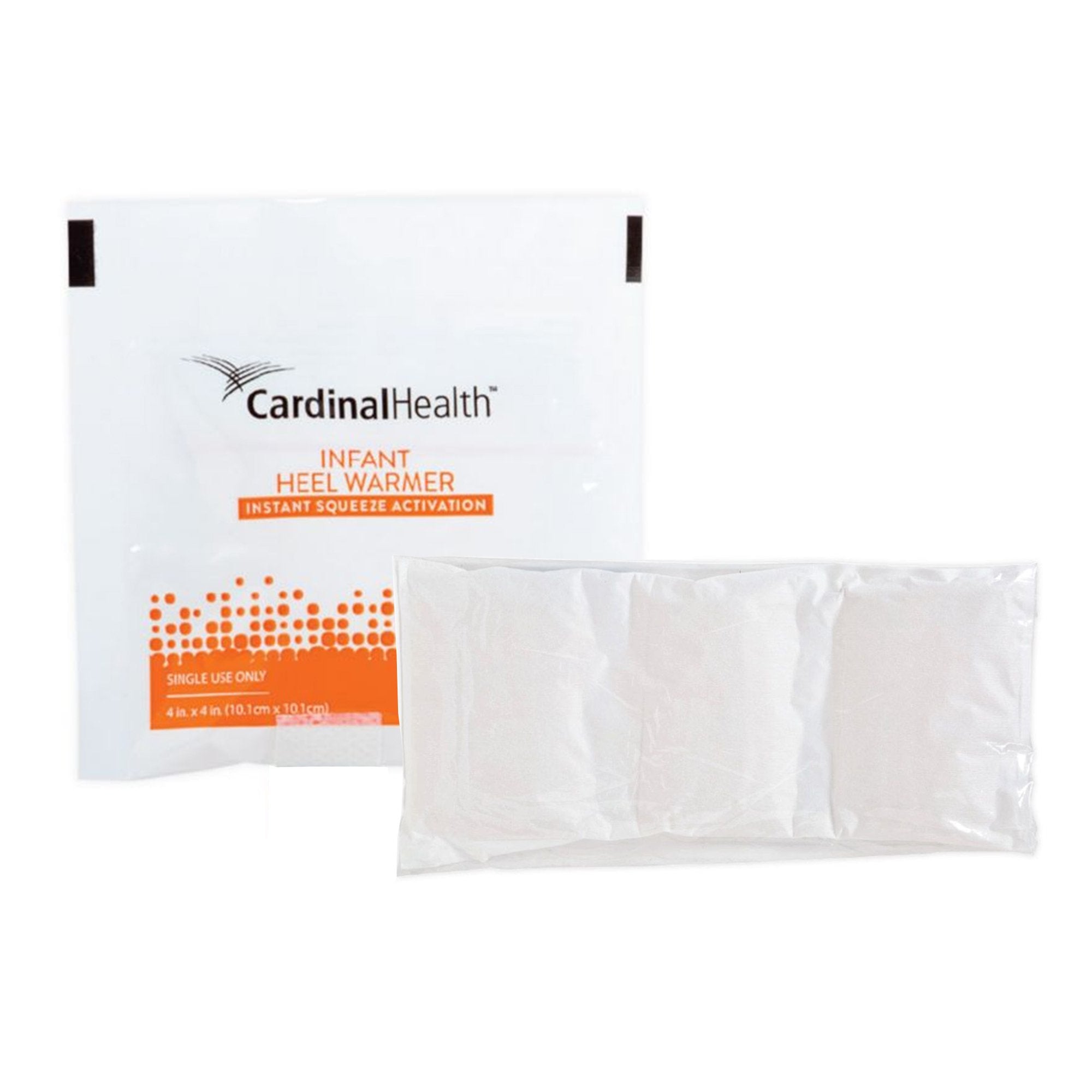 Instant Infant Heel Warmer Cardinal Health Heel One Size Fits Most Plastic Cover Disposable