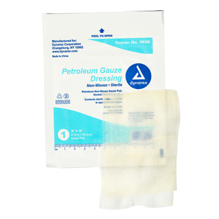 dynarex petroleum gauze dressings