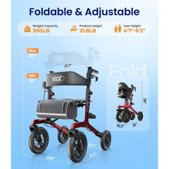 z57 all terrain outdoor rollator