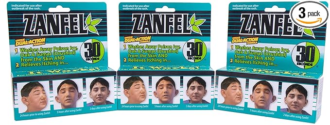 zanfel poison ivy oak and sumac topical cream zanfel itch relief mk558201ea