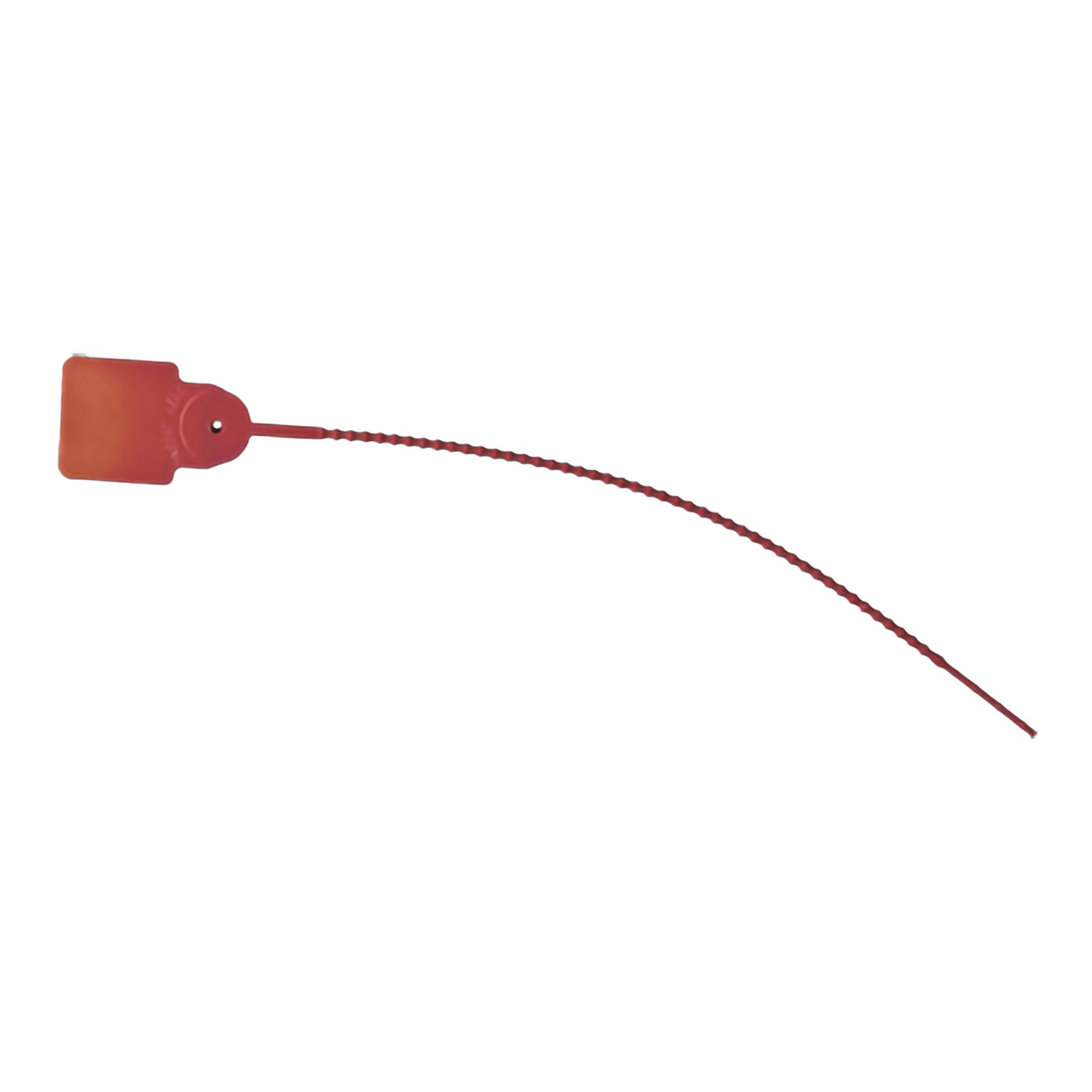Pull Tight Seal RD Plastics Consecutively Numbered Red Plastic