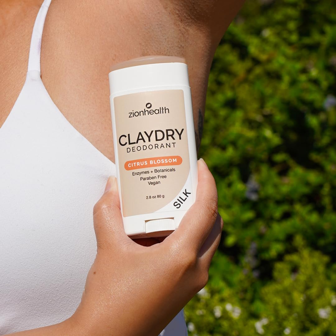 zion health adama minerals clay deodorant citrus blossom 2 5 oz