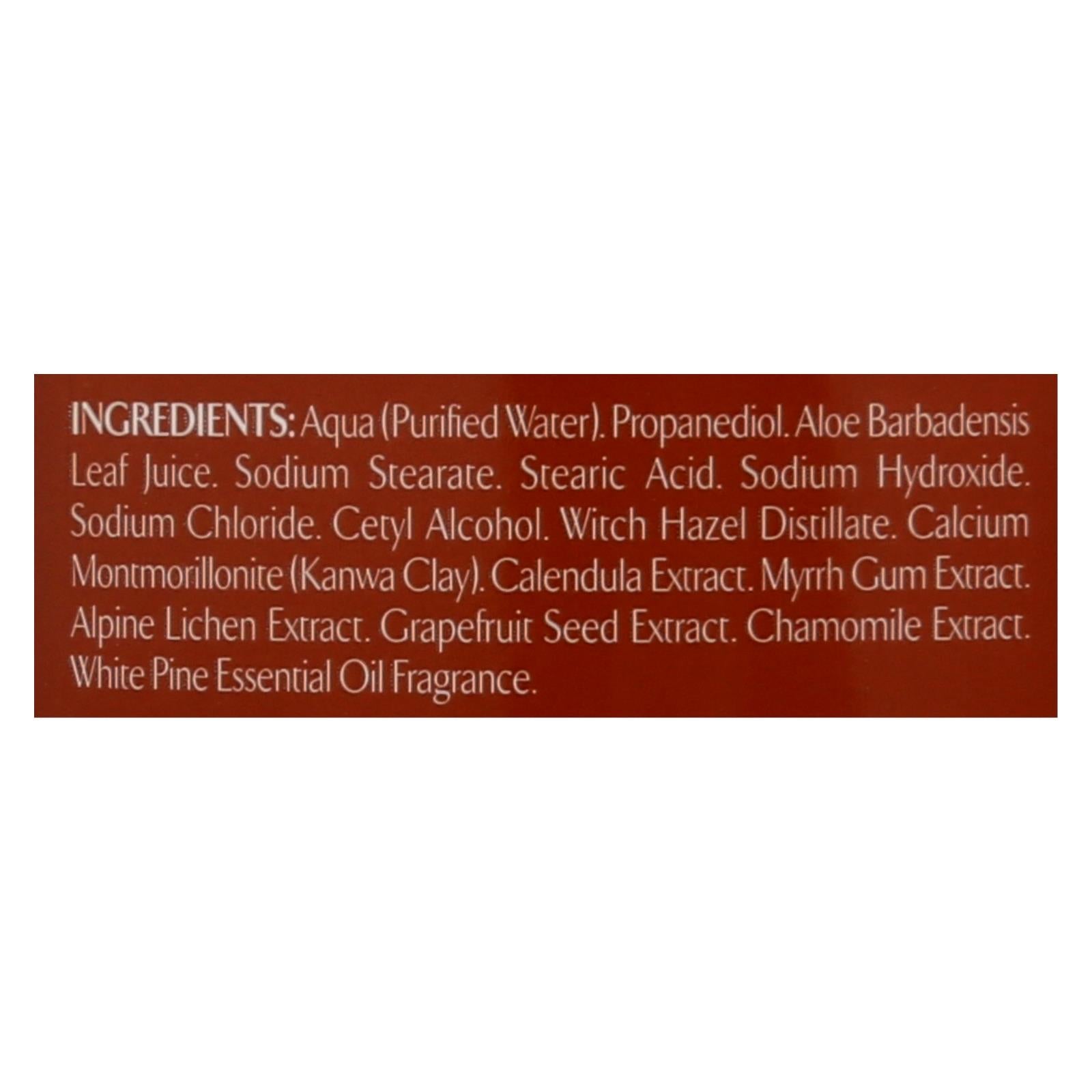 zion health claydry silk deodorant white pine 2 5 oz