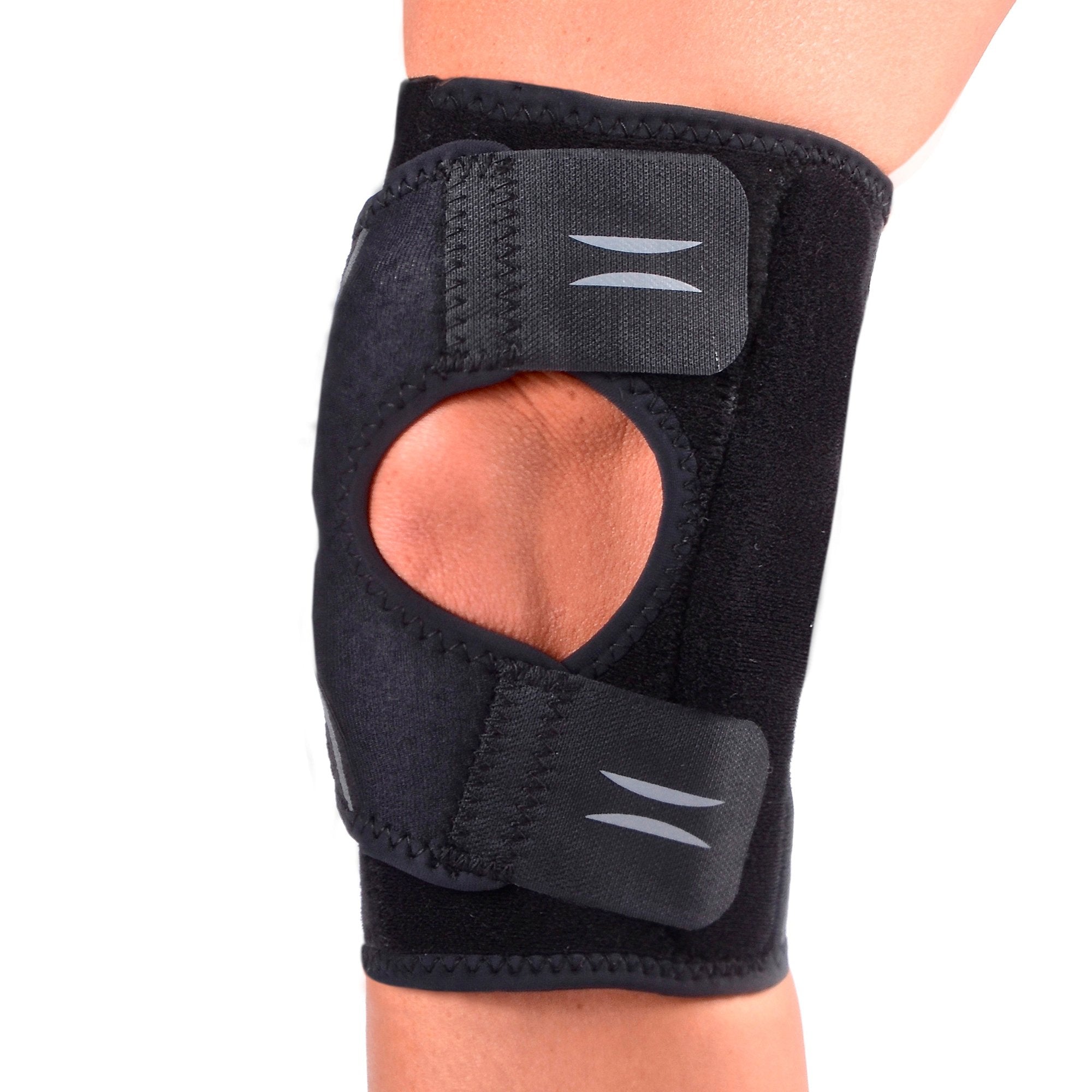 Knee Brace Shields II Large Hook and Loop Strap Closure 15 to 17 Inch Mid Patella Circumference / 16 1/2 to 19 Inch Thigh Circumference Left or Right Knee