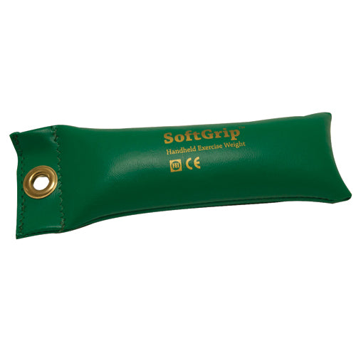 Softgrip Hand Weight 2 Lb  Green   All Care Store