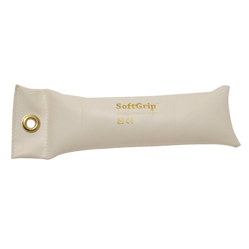 Softgrip Hand Weight 4 Lb  White   All Care Store