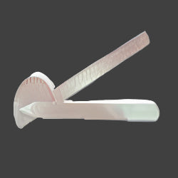 Stainless Steel 6  Goniometer 180 Dg X 5 Dg   All Care Store