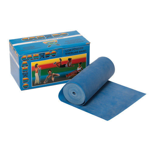 Cando Exercise Band Blue Heavy 6 yard Roll   All Care Store