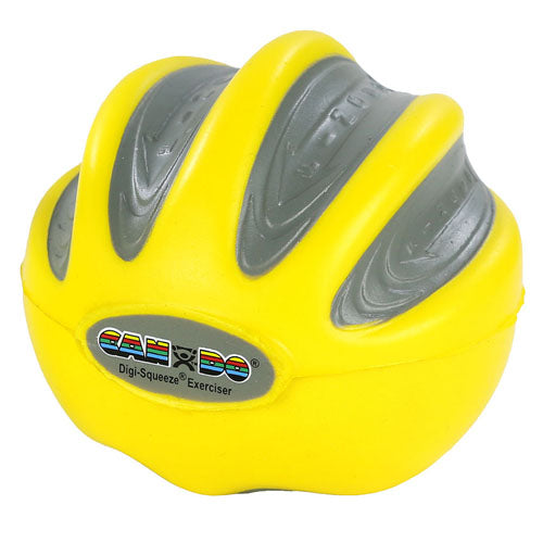 Cando Digi squeeze Hand Exer Yellow  Med Size  X lt Strngth   All Care Store