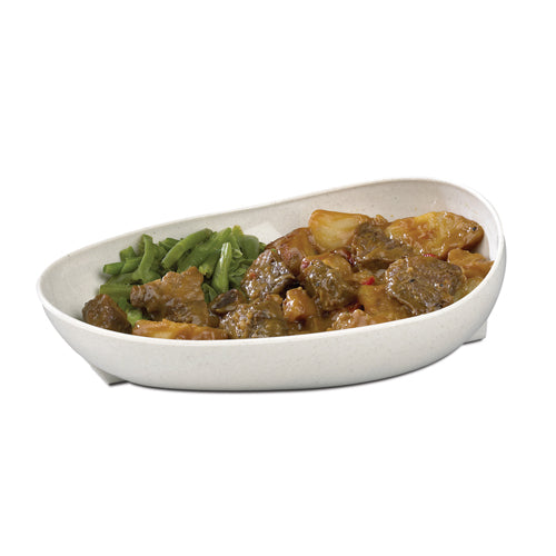 Scoop Dish Skidtrol W/non skid Base Sandstone   All Care Store