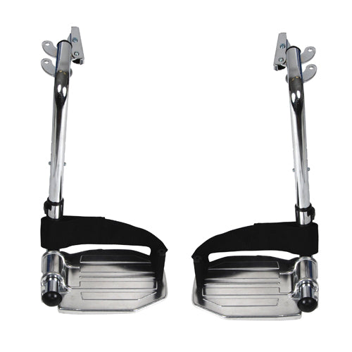 Swing away Footrests Only For Wheelchair Aluminum (pr) All Care Store
