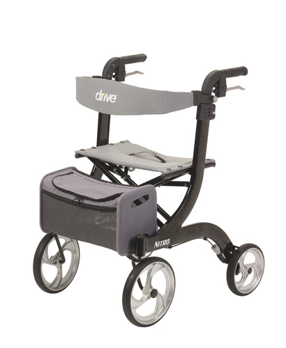 Nitro Rollator  Black   All Care Store