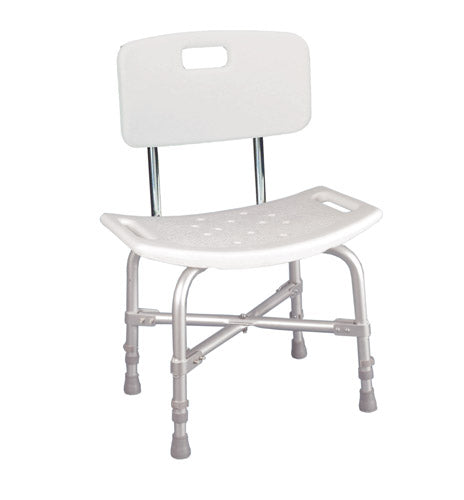 Bath Bench Heavy Duty With Back Bariatric (kd) Each All Care Store