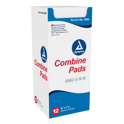 Abd Combine Pad Sterile 8 X7.5  12/bx   All Care Store