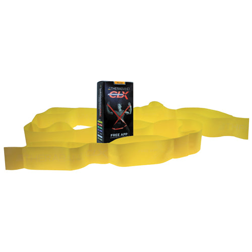 Theraband Consecutive Loops Yellow 5' Individual  9 loop   All Care Store