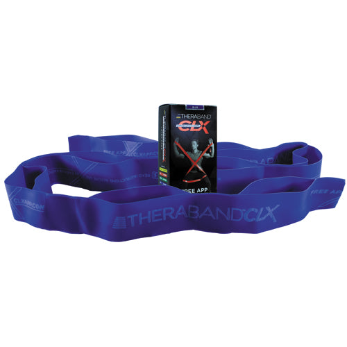 Theraband Consecutive Loops Blue 5' Individual  9 loop   All Care Store