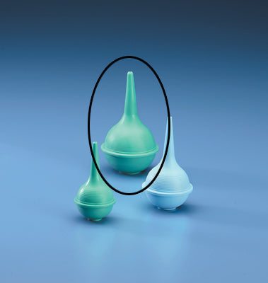 Hand Bulb Ear Syringes  3 Oz. Each  Green   All Care Store