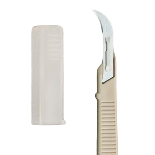 Scalpel #12 Disposable Generic Bx/10 W/safety Guard - All Care Store