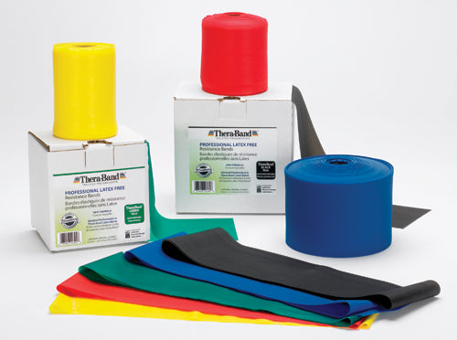 Thera band Latex Free  25 Yard  Yellow   All Care Store