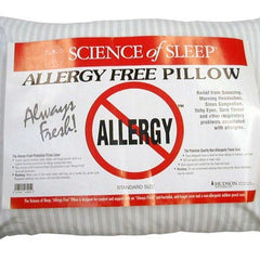 Allergy free Pillow Standard 15.5 X 23 All Care Store