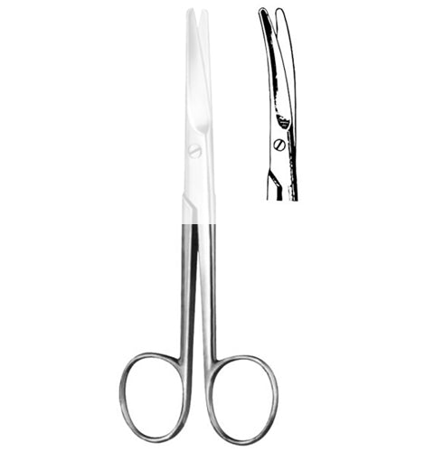 Mayo Scissors 6 3/4 Curved All Care Store