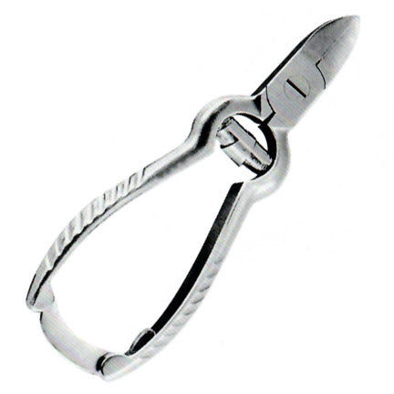 Toe Nail Cutter 4.5  W/barrel Spring  Stainless Steel   All Care Store