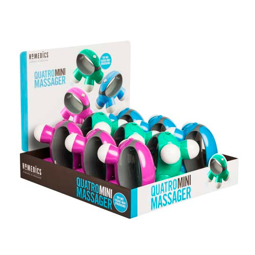 Quatro Mini Massager (9 Pc) Countertop Display(nov 30) All Care Store
