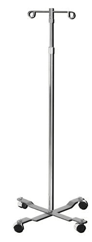 I.v. Stand 2-hook - 4 Leg - All Care Store