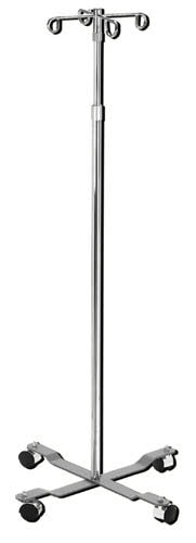 I.v. Stand 4-hook - 4 Leg - All Care Store