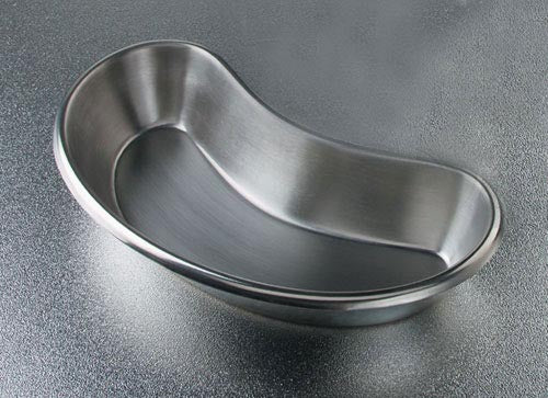 Emesis Basin 10 St/steel Kidney Shaped All Care Store