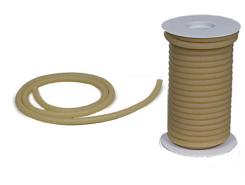 Amber Latex Tubing - Id 1/4 Wall 1/16 Od 3/8 - All Care Store