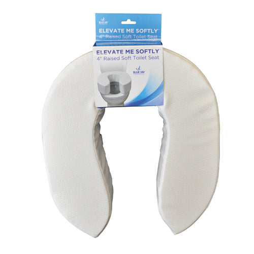 Elevate Me Softly Blue Jay 4 Raised Soft Toilet Seat All Care Store