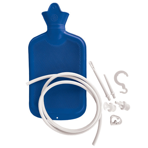 Water Bottle Hot/cold blue Jay With Douche & Enema System All Care Store