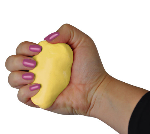 Squeeze 4 Strength  4 Oz. Hand Therapyputty Yellow Xsoft   All Care Store