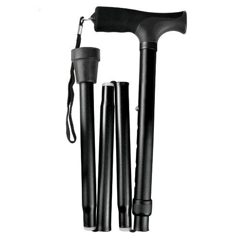 Cane Folding Blue Jay Black Pistol Grip 33 37 All Care Store