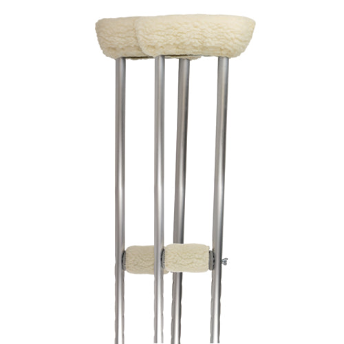 Soft N' Plush Comfort Crutch Fleece Covers Set   All Care Store
