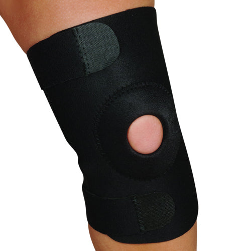 Blue Jay Adj Knee Support Open Patella Design Black Sm/md All Care Store