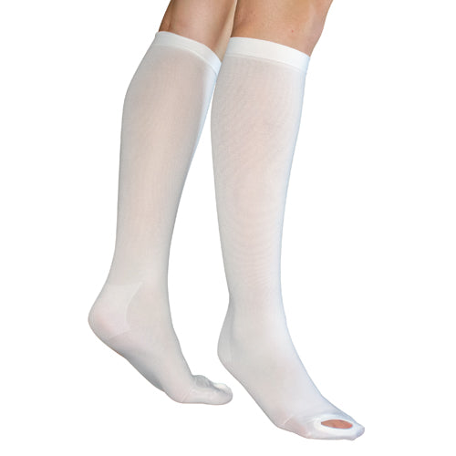 Anti embolism Stockings Md/reg 15 20mmhg Below Knee Insp Toe All Care Store