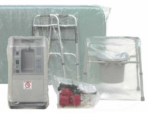 Heavy duty Plastic Equipment Bags for CPAP/BiPAP/Nebulizer