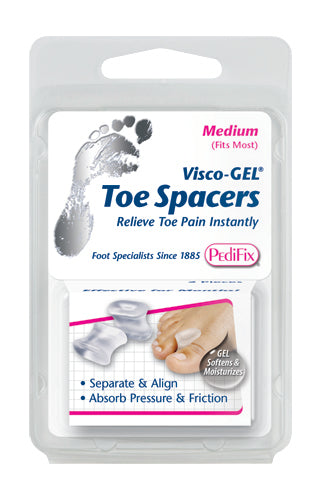 Visco gel Toe Spacer (pack/2) Medium All Care Store