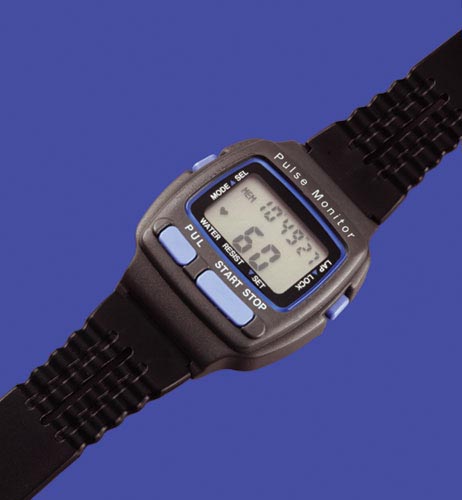 Heart Rate Monitor Deluxe W/wireless Chest Belt All Care Store