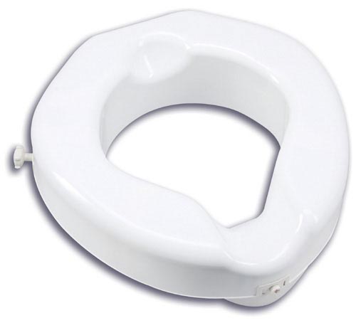 Raised Toilet Seat Deluxe Carex 500 Lb. Wt. Cap. All Care Store