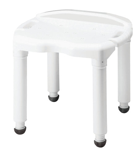 Bath Bench Composite W/o Back Knock down Retail Carex All Care Store