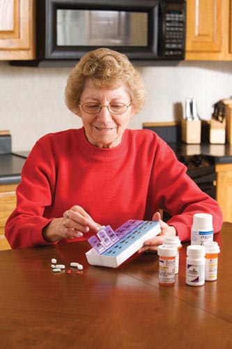 Pill Organizer Twice a day Weekly All Care Store