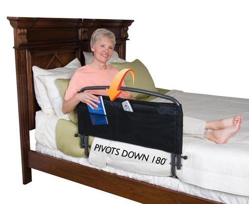 Safety Bed Rail with Pouch