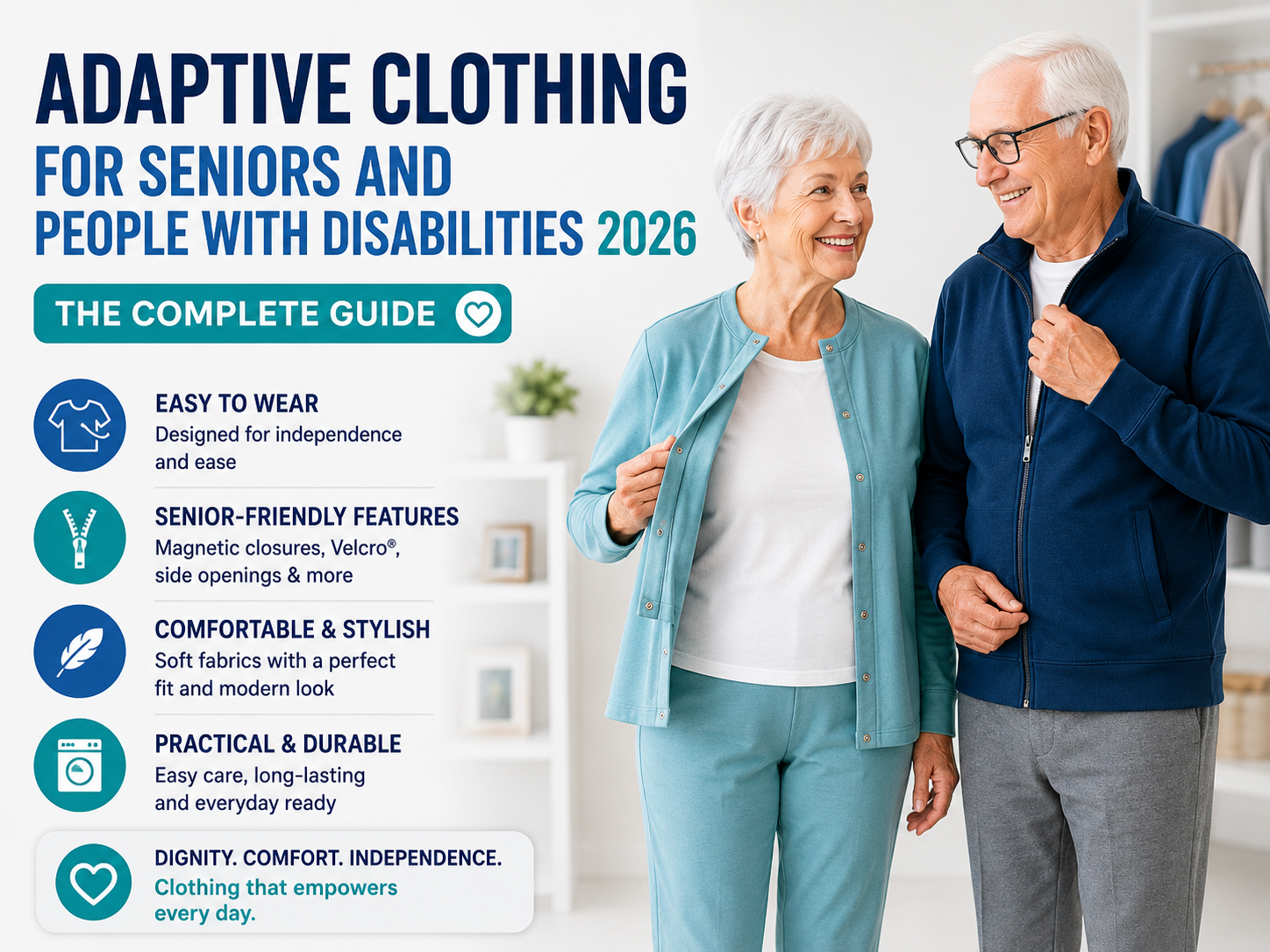 Adaptive Clothing for Seniors and People with Disabilities 2026