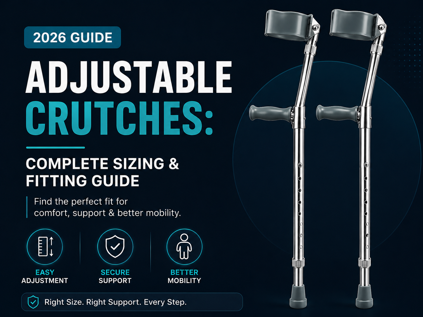 Adjustable Crutches