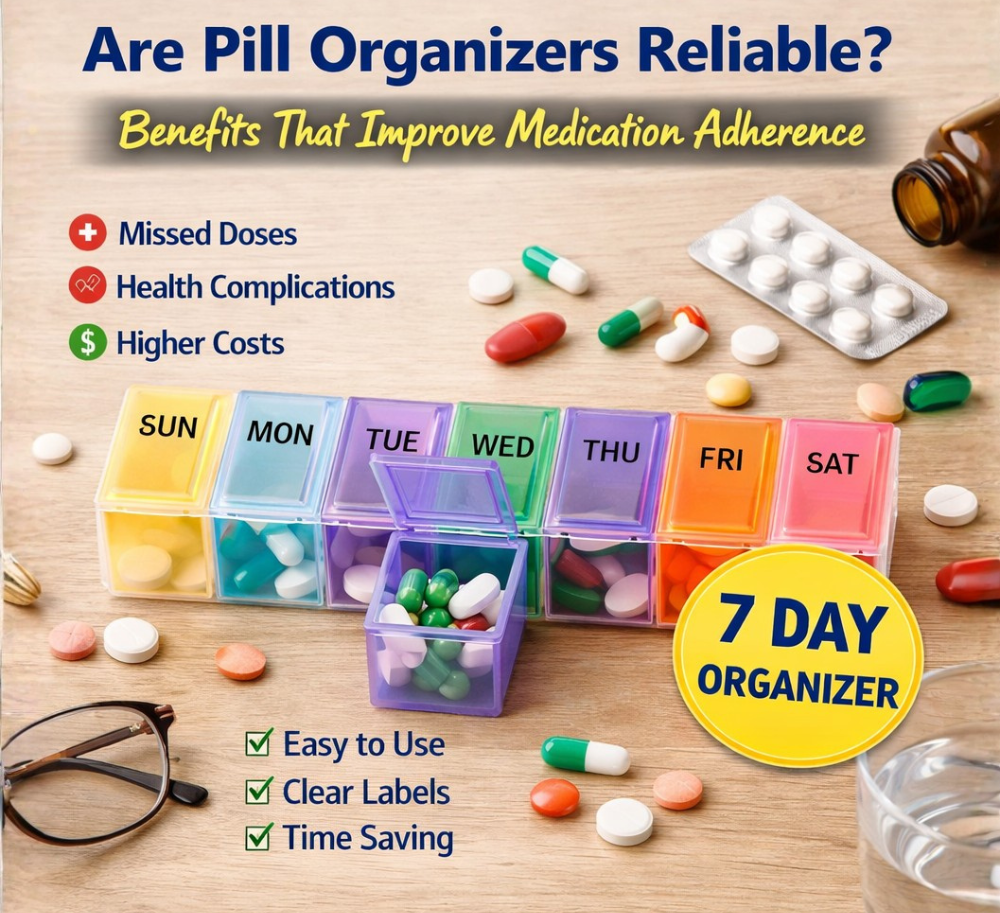 Are pill organizers Reliable