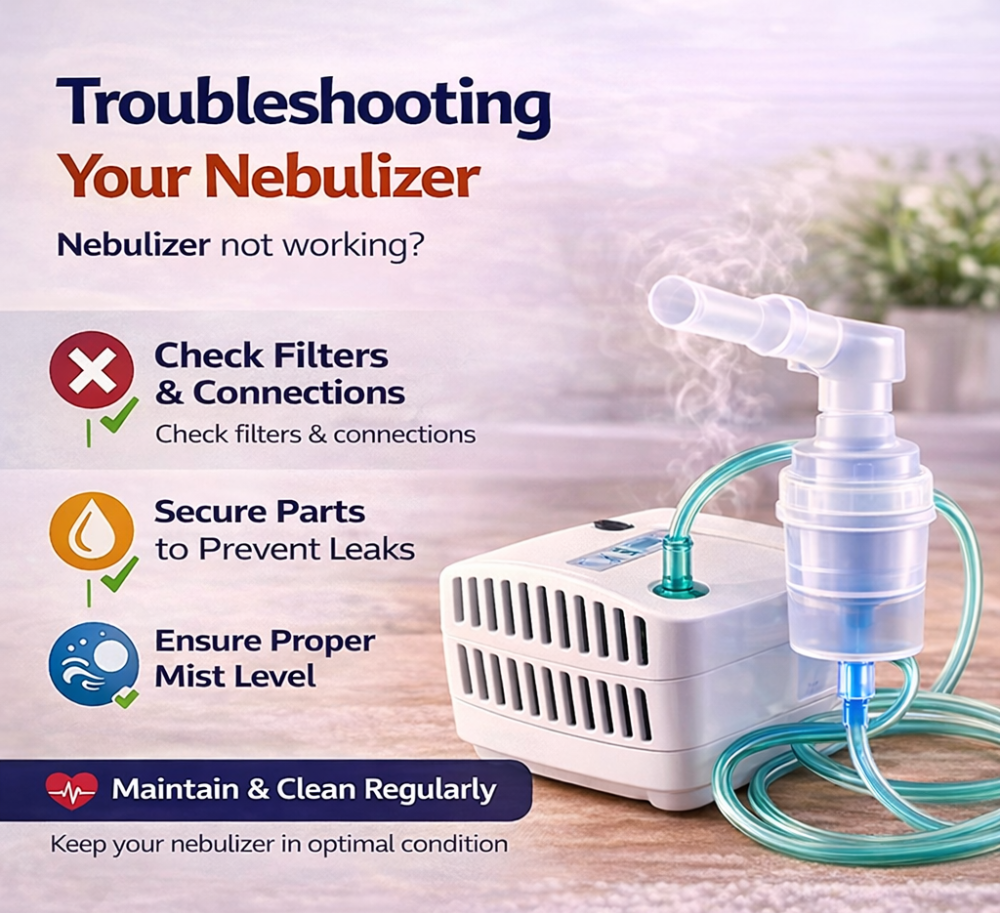 All Care Store - Breath Nebulizer Compressor